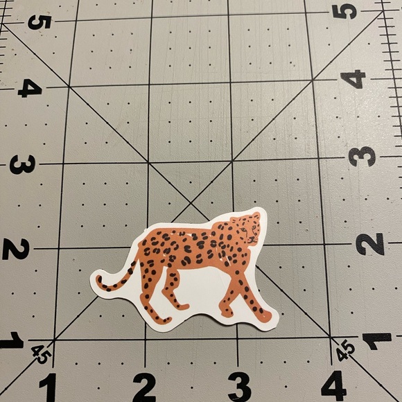 🌈20/$12🌈 Leopard Design Sticker - Picture 2 of 3